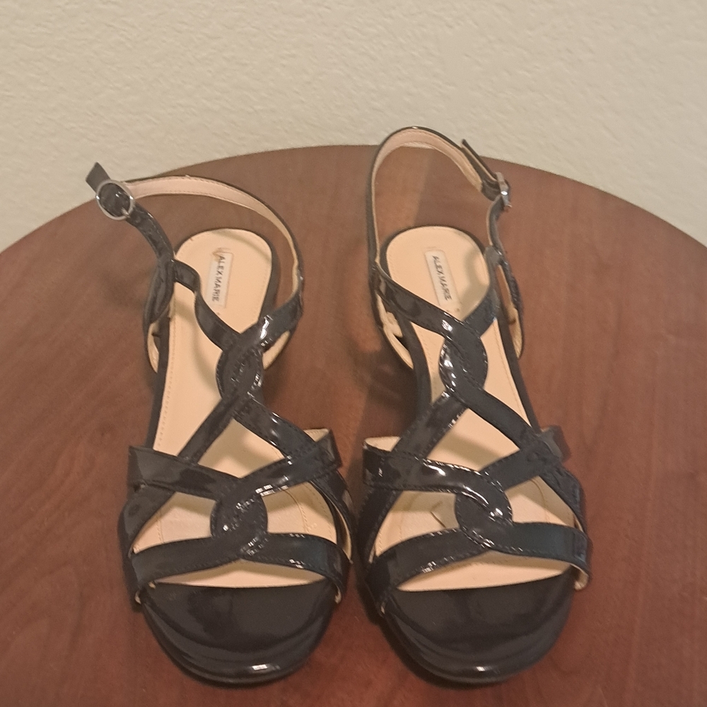 Alex Marie patent sandal, size 8.5